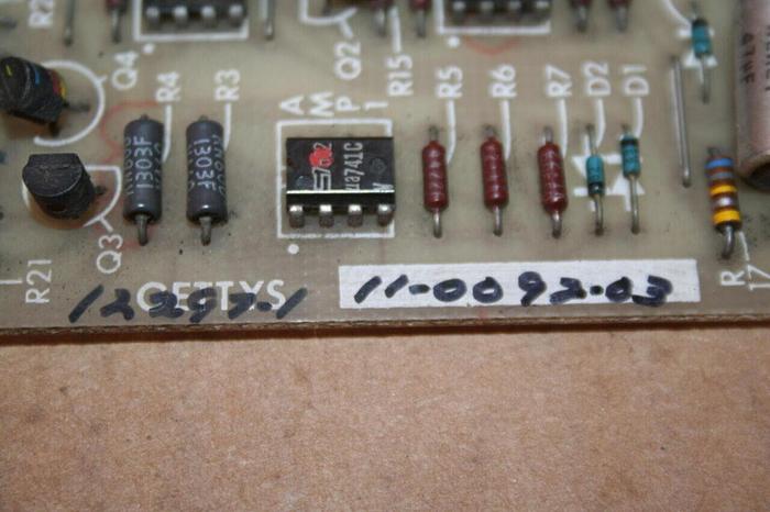 Used GETTYS Circuit Board 11-0092-03 Used