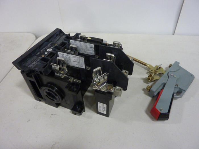 Used ALLEN BRADLEY 60 Amp Disconnect Switch 1494V-DS60 SER A #57439