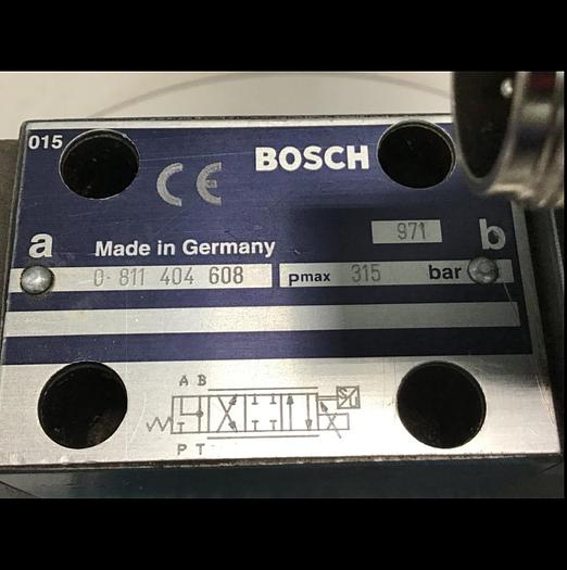 Used BOSCH SERVO  Proportional Valve 0 811 404 608 USED