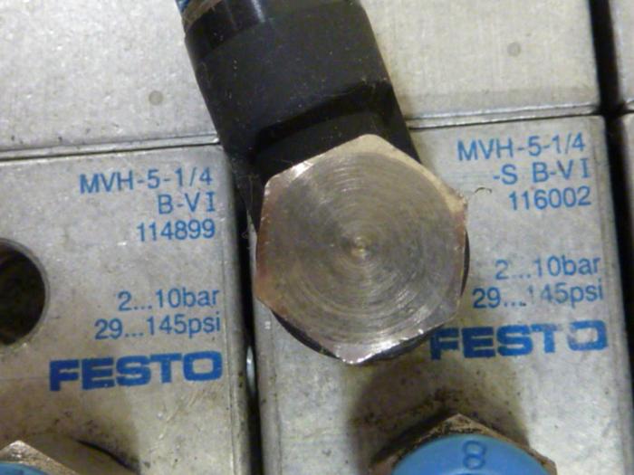 Used FESTO Control Block / Valve Terminal IFB8-02 #52864