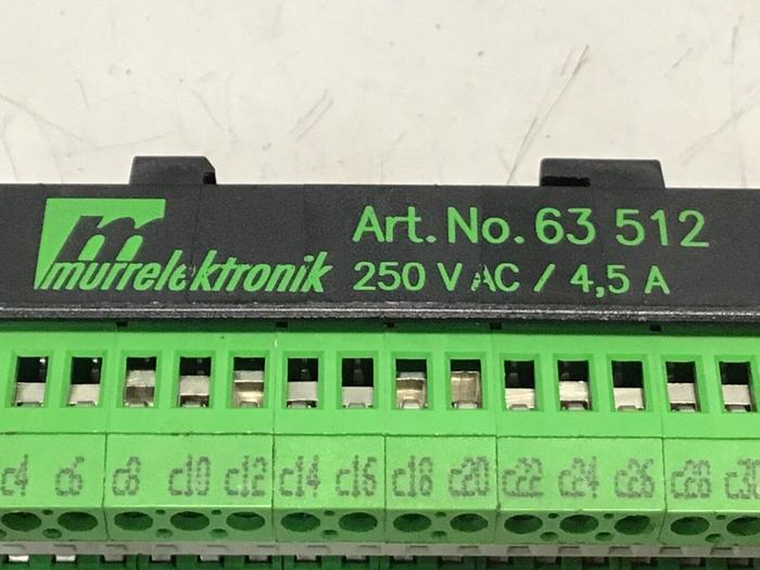 Used MURR ELEKTRONIK Card Holder 63512 #126108