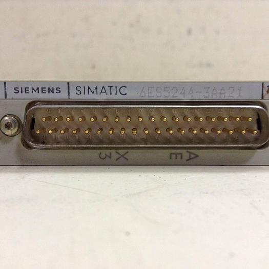 Used SIEMENS Thermocouple Input Module 6ES5 244-3AA21 #89593