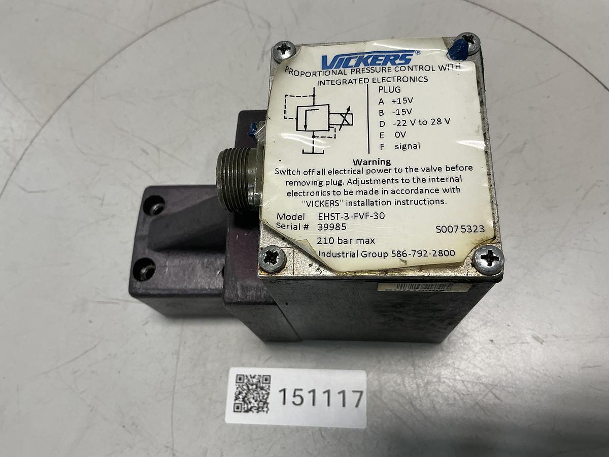 Used VICKERS EHST-3-FVF-30