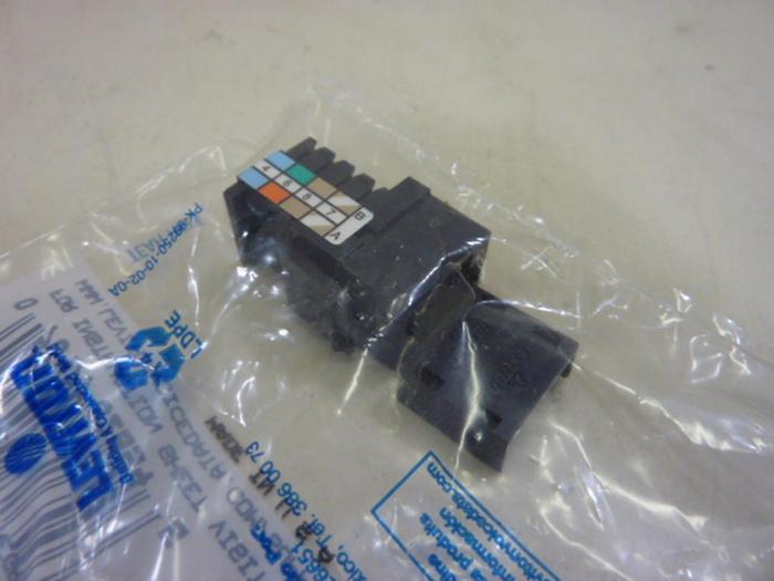 LEVITON Black Quickport Cat 5 Jack 41108-RE5 #58114