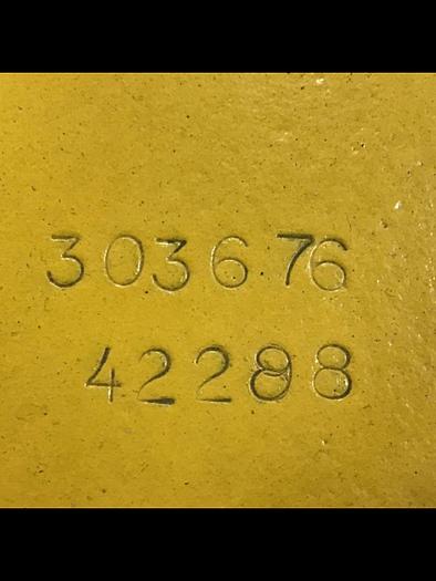 Used VAN DORN Rear Platen 303676D #117795