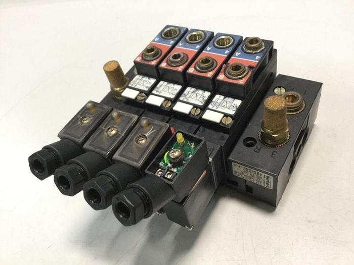 Used BURKERT EASY FLUID CONTROL Manifold & Valves 425454K #111206