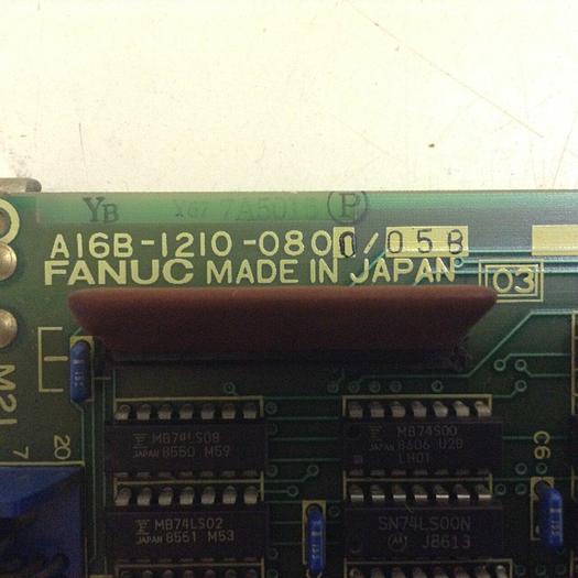 Used FANUC Circuit Board A16B-1210-0800/05B #85693