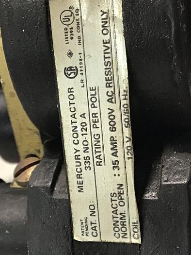 Used MDI Contactor 335NO-120A #120669