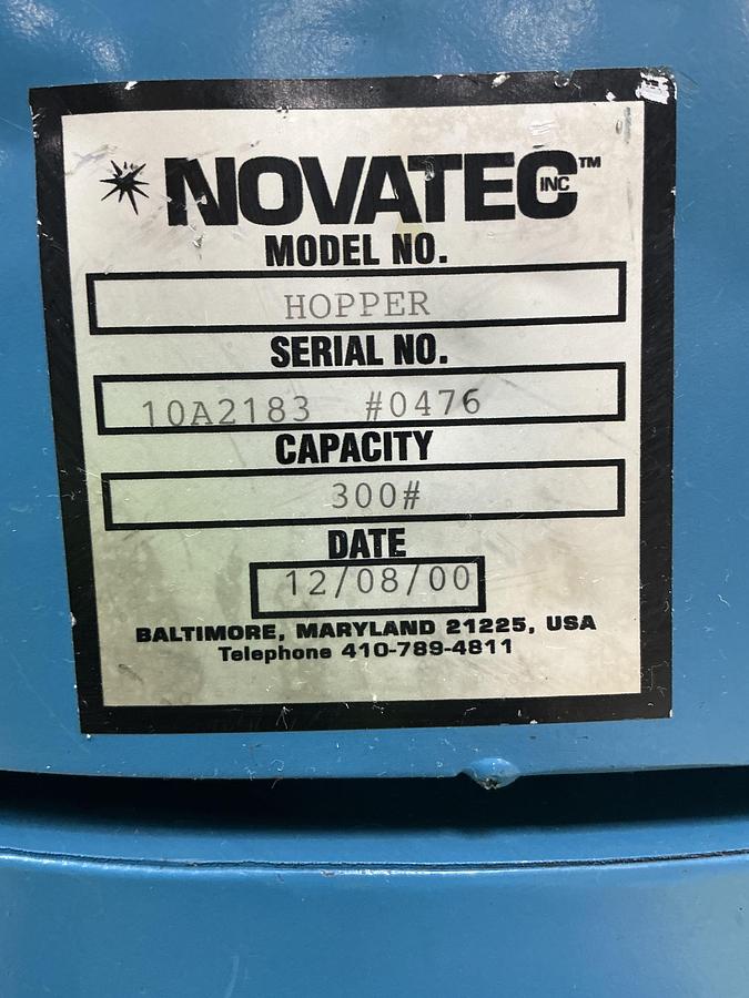 Used NOVATEC HOPPER