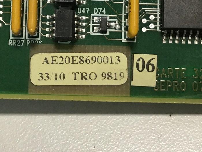 Used SEPRO ROBOTIQUE Circuit Board 07S01061A USED