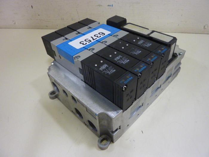 Used FESTO Control Block w/ Valves VIMP-03-B #63753