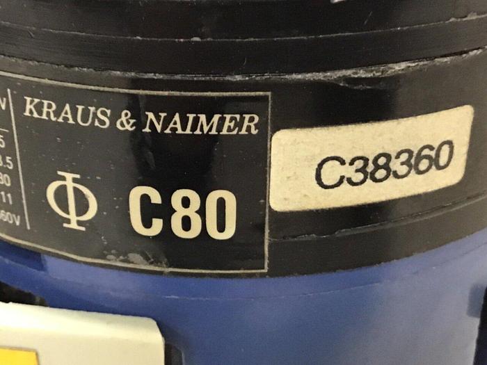 Used KRAUS & NAIMER Switch C38360 #140099