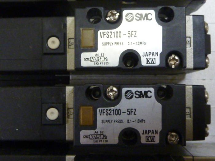 Used SMC Control Block w/ Valves ARBF2000-00-P-1 #61347