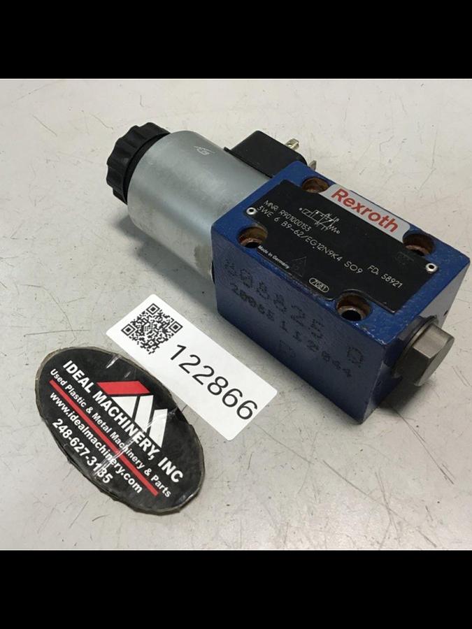 Used REXROTH Valve 3WE6B962EG12N9K4S09 USED