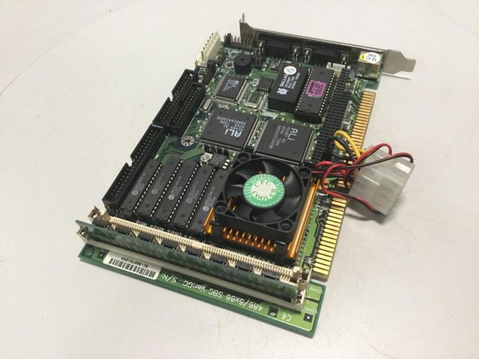 Used AMERICAN MSI Mother Board 486/5X86 SBC Used