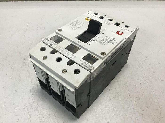 Used MOELLER 63 Amp Circuit Breaker NZM7-63N-NA #137124