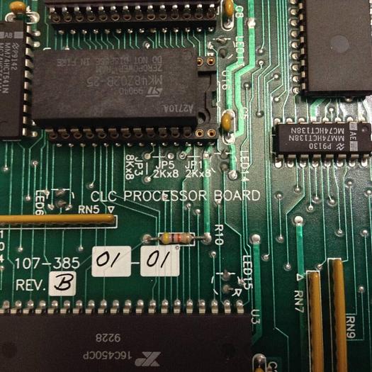 Used CONAIR CLC Processor Board 107-385 01-01 #67925