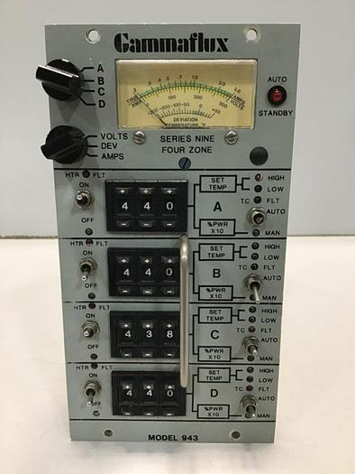 Used GAMMAFLUX Husky Temperature Control 943 #112515