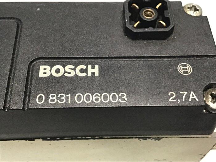Used BOSCH Direct Operated Proportional Valve 0 831 006003 Used