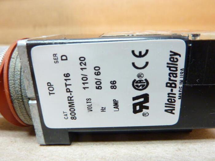 ALLEN BRADLEY Pilot Light 800MR-PT16 #38876