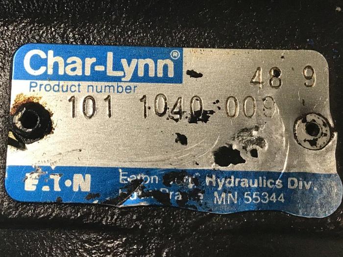 Used EATON CORPORATION Die Height Hydraulic Motor 101 1040 009 Used