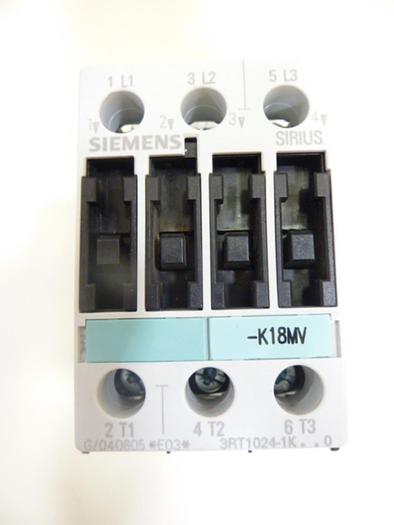 Used SIEMENS Contactor 3RT1024-1K #45577