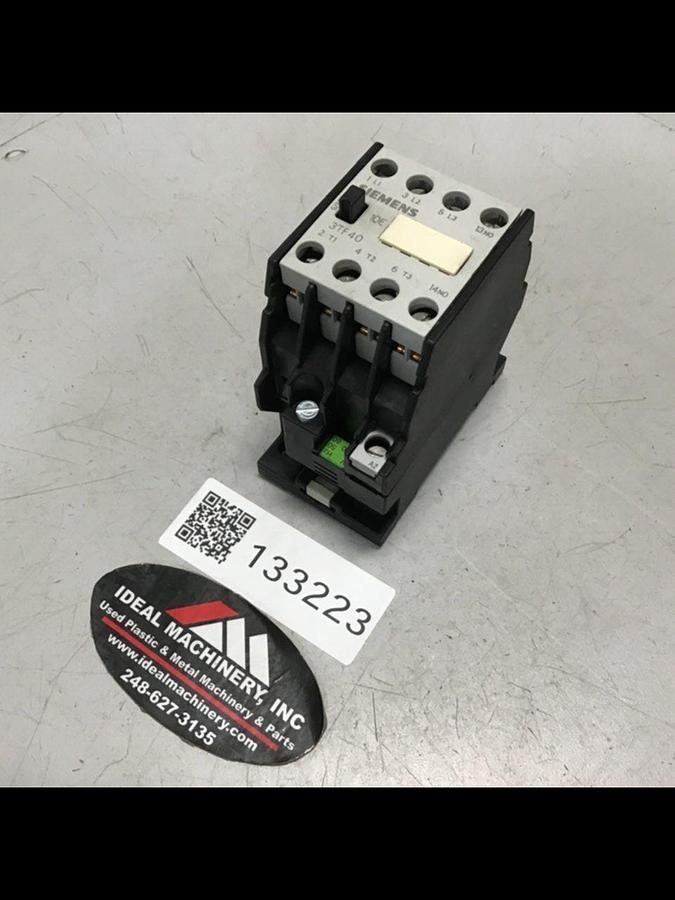 Used SIEMENS Contactor 3TF4010-0A Used