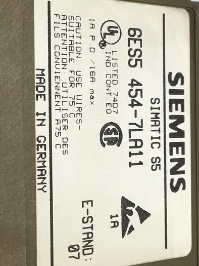 Used SIEMENS Digital Output 6ES5 454-7LA11 #110937