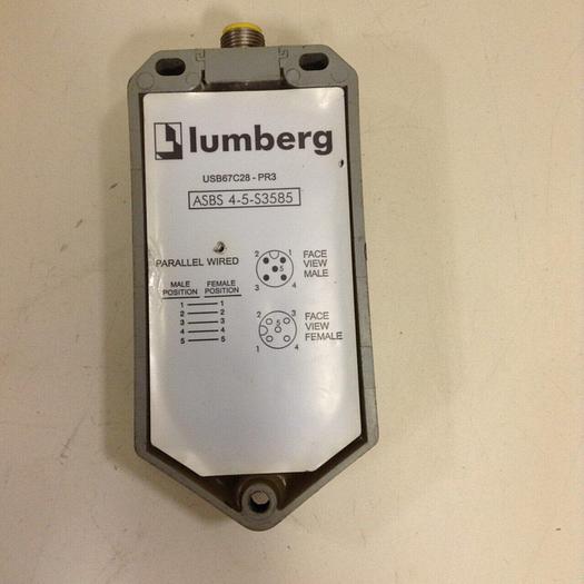 Used LUMBERG Distribution Box ASBS 4-5-S3585 #71413