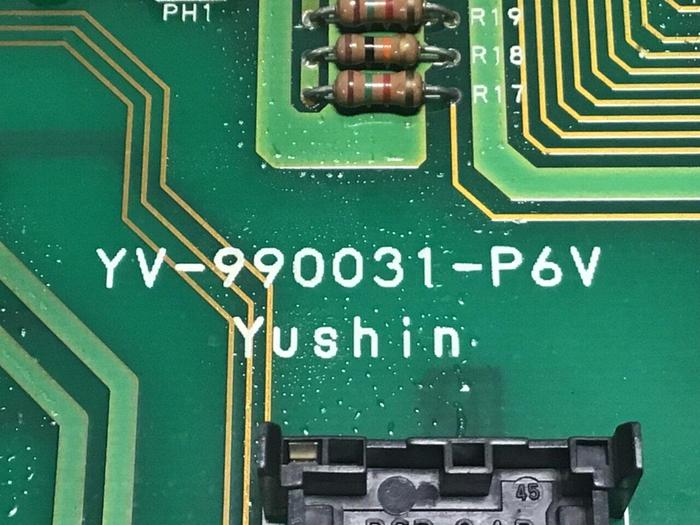 Used YUSHIN AMERICA Circuit Board YV-990031-P6V #127608