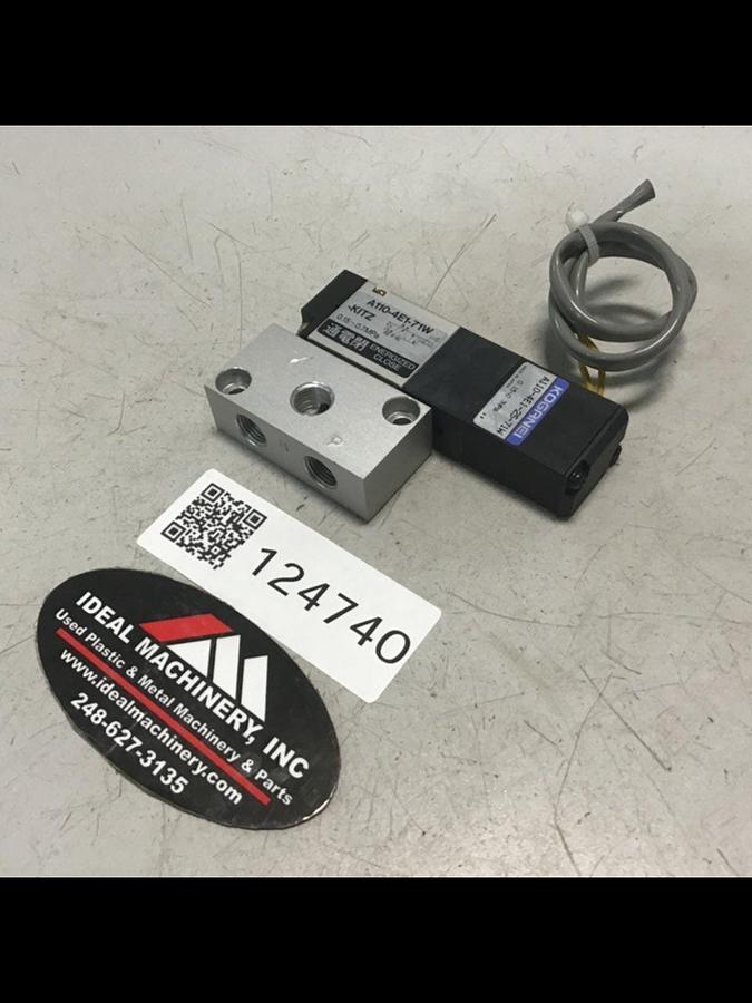 Used KOGANEI Solenoid Valve A110-4E1-71W Used