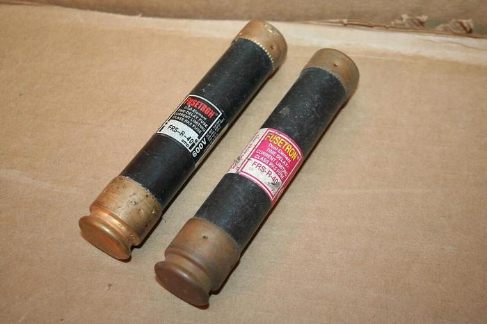 Used FUSETRON 40 Amp Fuse FRS-R-40 Used