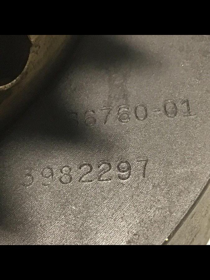 Used CINCINNATI MILACRON Die Height / Adjustable Tie Bar Nut 3982297 Used #137593