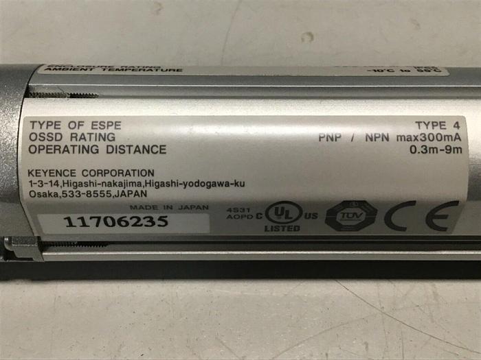 Used KEYENCE CORP Light Curtain Receiver SL-C24H-R Used