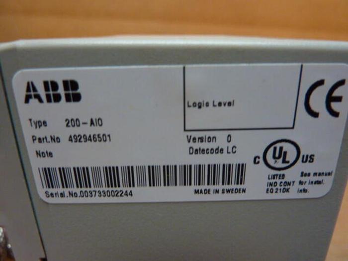 Used ABB Adaptor 200-AIO #23121