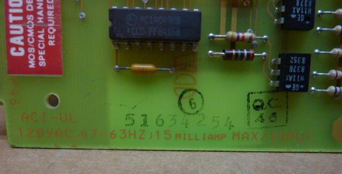 Used CINCINNATI MILACRON Input Card 3-531-3564A Used 