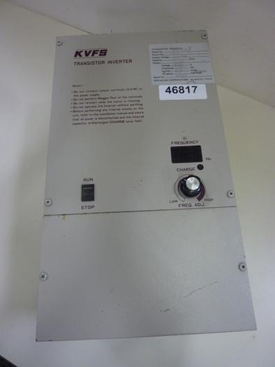 Used DRIVECON CORP Transistor Inverter KVFS 475E-F #46817
