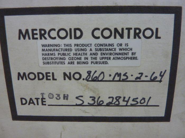 MERCOID Thermostat 860MS-2-64 #55644
