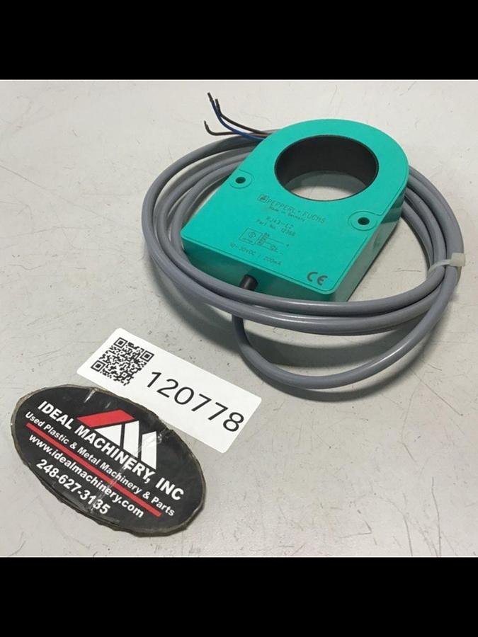 Used PEPPERL & FUCHS Inductive Sensor Ring RJ43-E2 USED