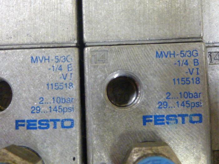Used FESTO Control Block / Valve Terminal IFB8-02 #61267
