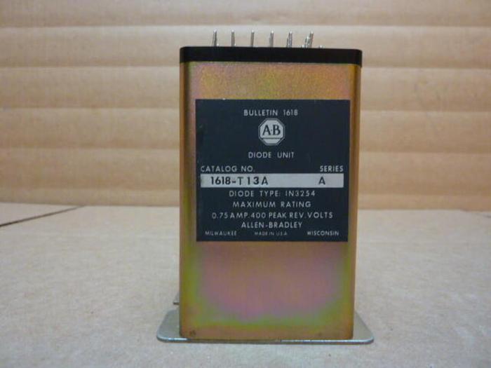 Used ALLEN BRADLEY Diode Unit 1618-T13A SER A #27728