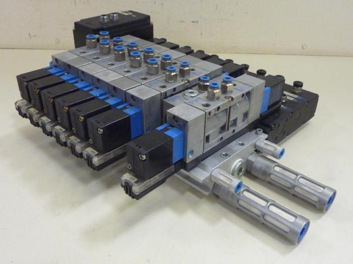 Used FESTO Control Block / Valve Terminal IFB8-02 #61261
