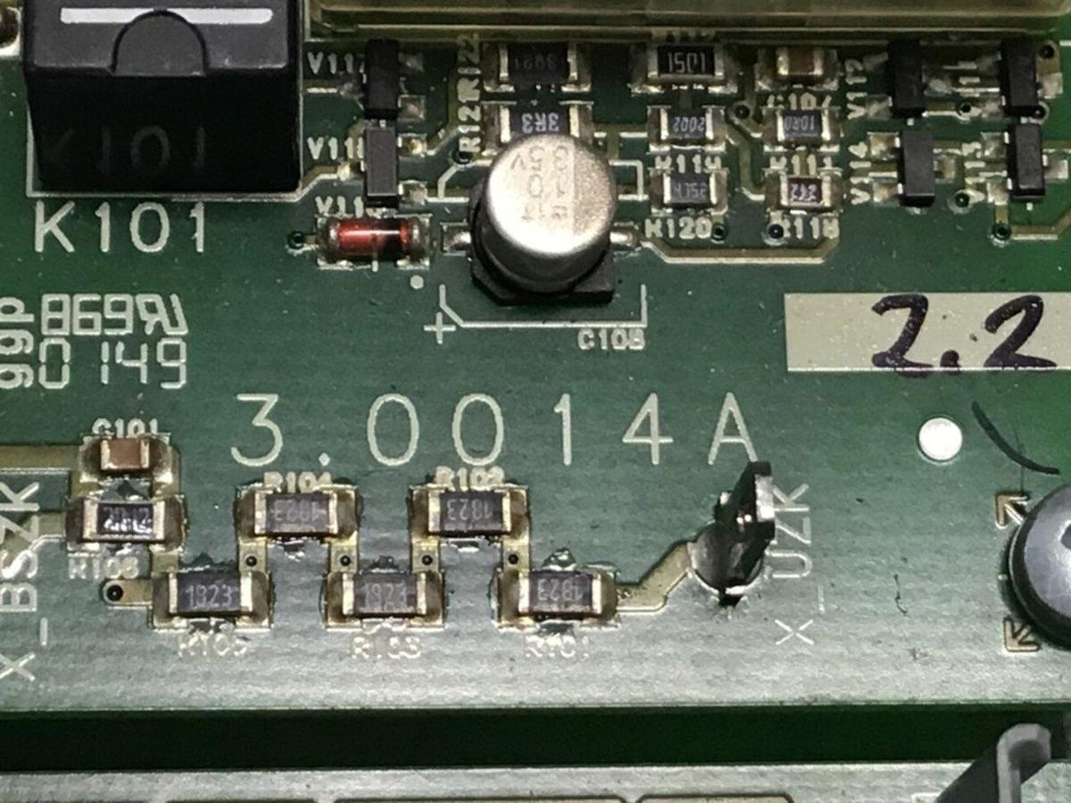 Used BAUMULLER Circuit Board 3.9408 B #123052