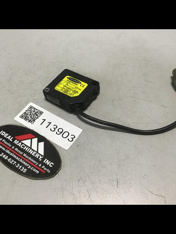 Used BANNER ENGINEERING Laser Sensor PD45VP6C200Q Used
