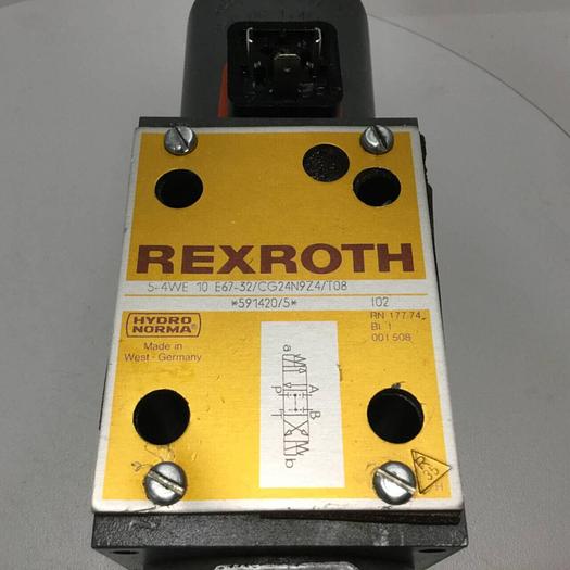 Used REXROTH Valve 54WE10E6732/CG24N9Z4T08 Used