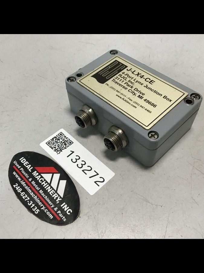 Used RJG INC. 4-Port Lynx Junction Box J-LX4-CE USED