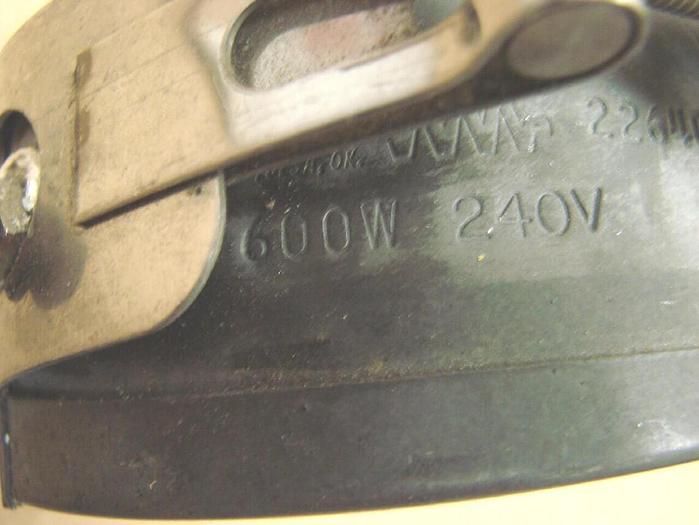 Used DELTA 600 Watt Heater Band 22640 A3 #12893