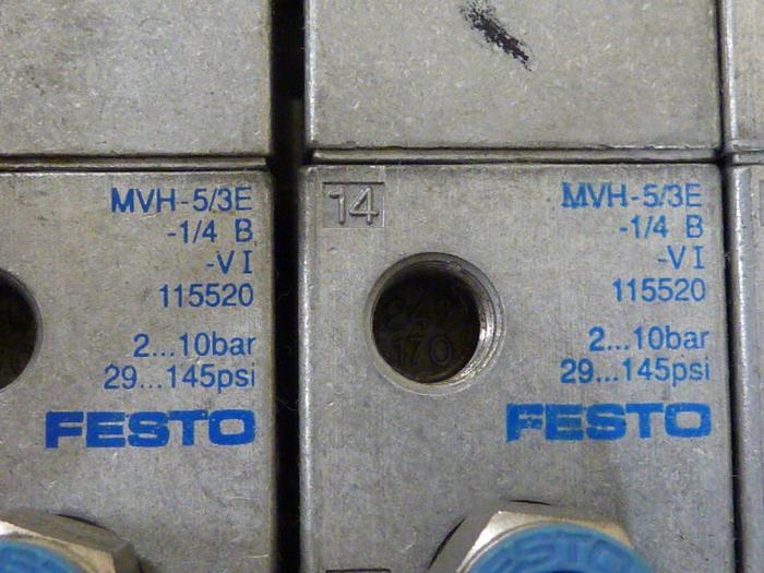 Used FESTO Control Block / Valve Terminal IFB8-02 #52746