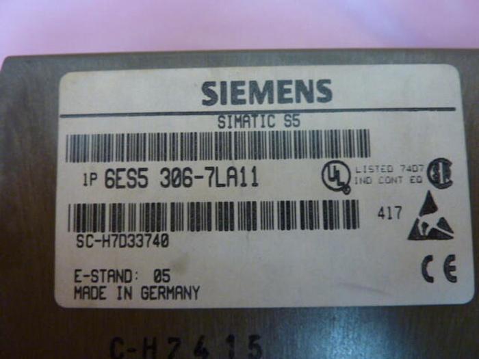 Used SIEMENS I/O Module 6ES5 306-7LA11 #37476