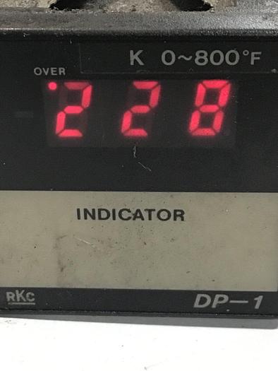 Used RKC Temperature Control DP-1 #129822